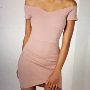 Missguided Wrap Bodycon dress size 0